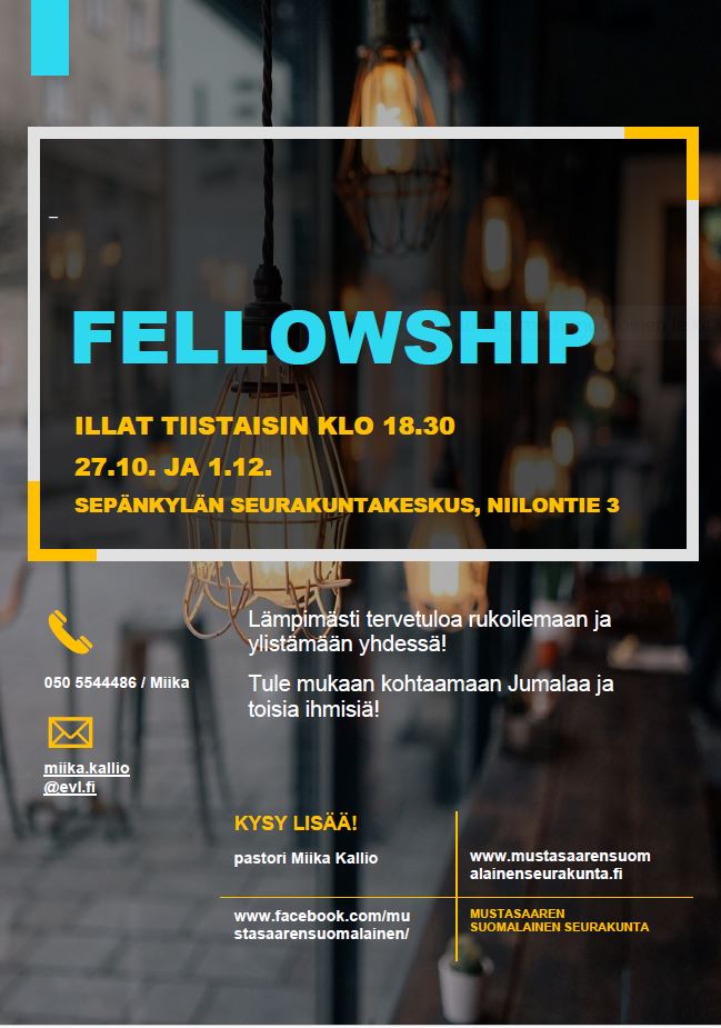 Fellowship-illat syksy 2026
