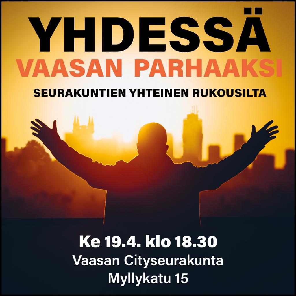 Seurakuntien yhteinen rukousilta
