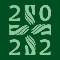 Diakonian virkavihkimyksen 150 juhlavuoden logo