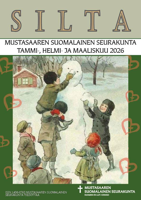Mustasaaren suomalaisen seurakunnan Silta-lehti nro 1, v. 2026 